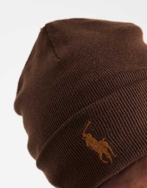 Polo Ralph Lauren - Bonnet à logo emblématique - Marron, 2 de 3