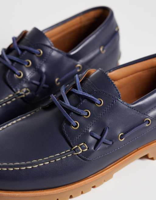 Polo Ralph Lauren – Bootsschuhe in dunklem Marineblau, 2 von 4