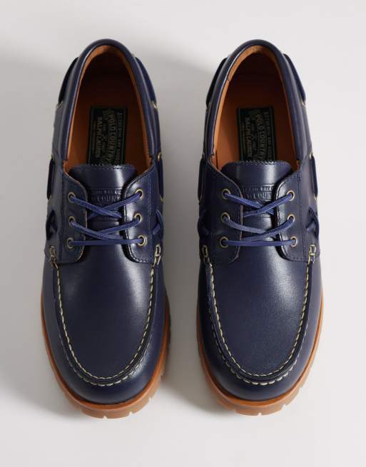 Polo Ralph Lauren – Bootsschuhe in dunklem Marineblau, 3 von 4