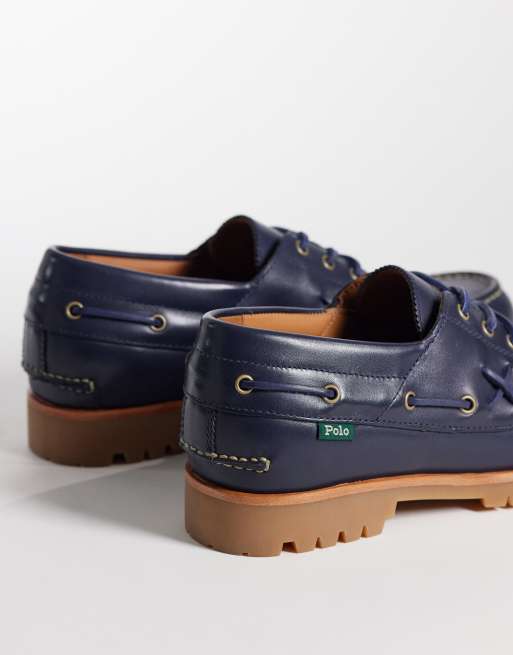 Polo Ralph Lauren – Bootsschuhe in dunklem Marineblau, 4 von 4