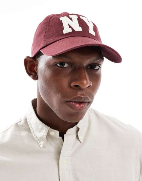 Polo Ralph Lauren - Bordeaux baseball-kasket med 'NY'-logomærke i twill - view 1