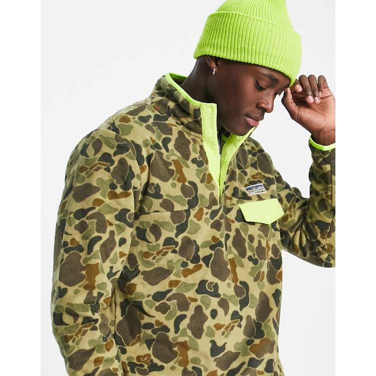 Camo best sale polo sweatshirt