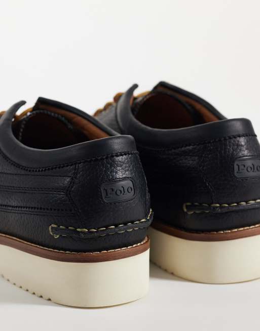 Polo Ralph Lauren bottine basse noire, 4 de 4