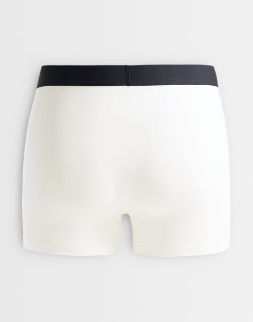 Polo Ralph Lauren boxer classici con elastico logato, confezione da 3, bianchi, 3 di 3