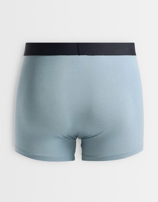 Polo Ralph Lauren boxer con elastico logato classici 3 pack in nero, grigio e bianco, 2 di 3