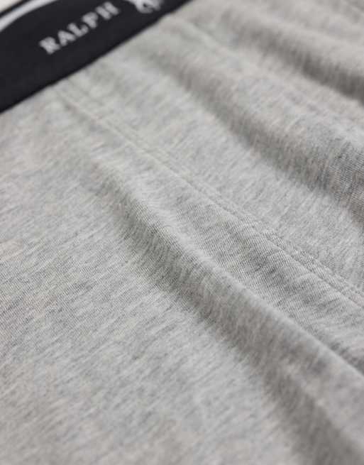 Polo Ralph Lauren boxer con elastico logato classici 3 pack in nero, grigio e bianco, 3 di 3
