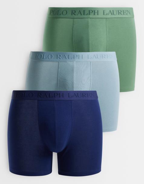 Polo Ralph Lauren boxerkalsonger med tonad logga i grönt, blått och marinblått - view 1