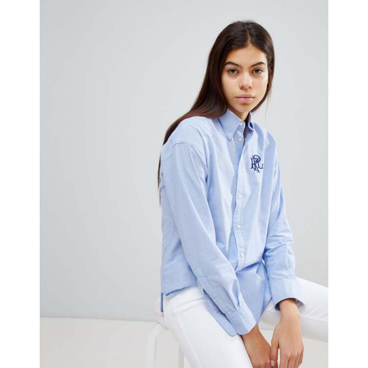 ralph lauren boyfriend fit shirt