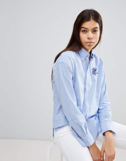 Ralph lauren store boyfriend fit shirt