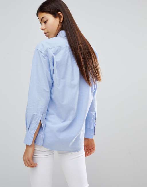 Polo Ralph Lauren Boyfriend Shirt Logo Crest ASOS