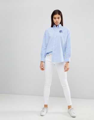 ralph lauren boyfriend fit shirt