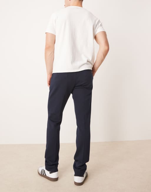Polo Ralph Lauren - Brad - Pantalon technique ajusté en double maille - Bleu marine, 3 de 5
