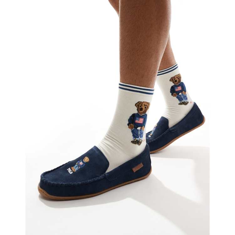 Polo ralph slippers hotsell