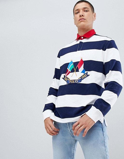 Polo Ralph Lauren | Polo Ralph Lauren Bring It Back Embroidery Flags ...