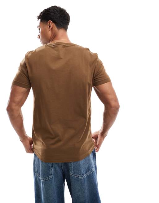 Polo Ralph Lauren - Brun t-shirt med logoikon, 4 af 4