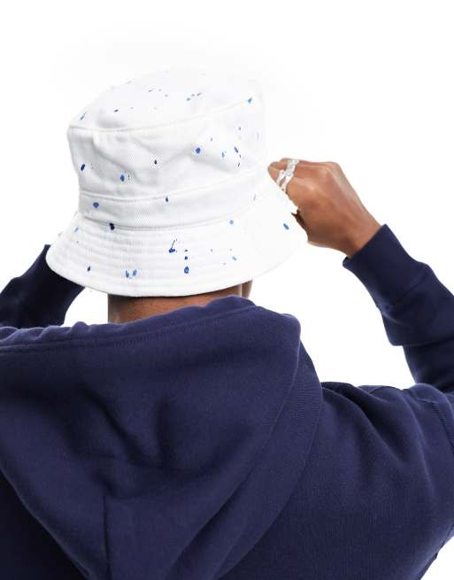 Polo Ralph Lauren - Bucket hat met beerlogo in wit, 3 van 4