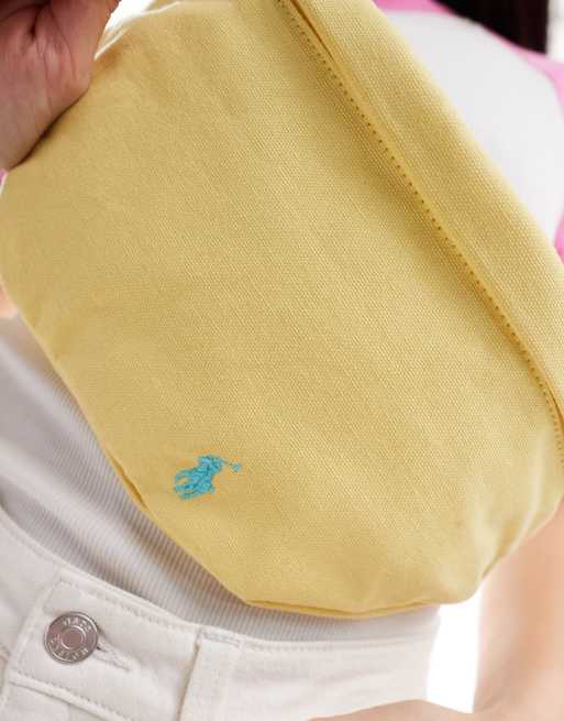 Polo Ralph Lauren bum bag with pony logo in yellow | ASOS