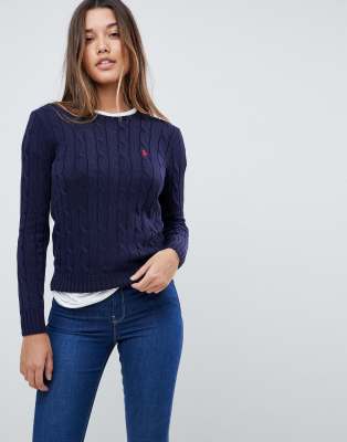 ralph lauren navy pullover