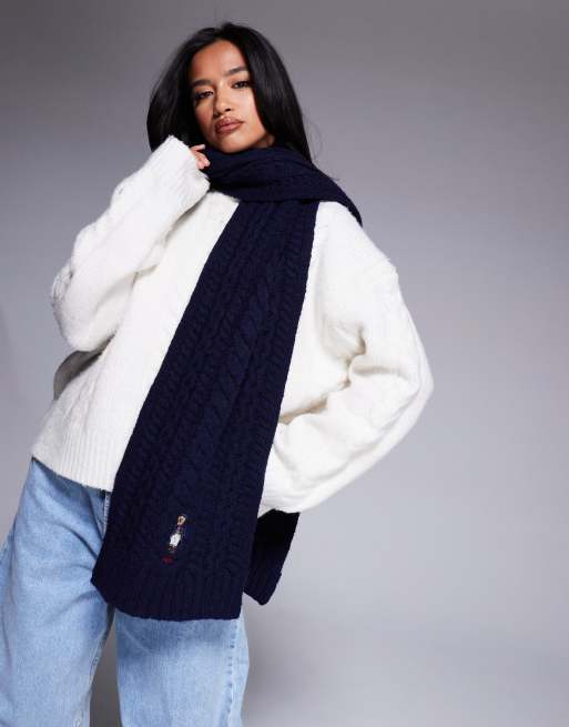 マフラー・ストール POLO RALPH LAUREN POLO BEAR CABLE-KNIT WOOL-BLEND SCARF 楽天市場】ポロ ラルフローレン マフラー ポロベア POLO RALPH