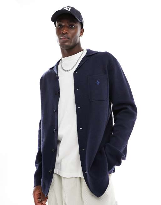 Camicia blu ralph lauren hotsell