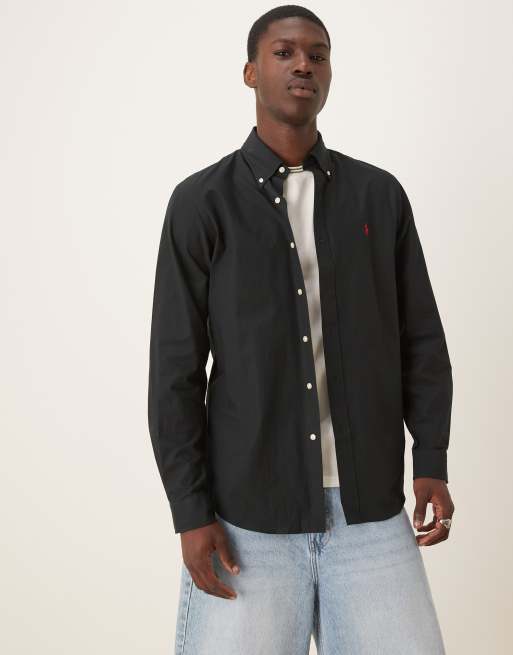 Polo Ralph Lauren - Camicia nera custom fit