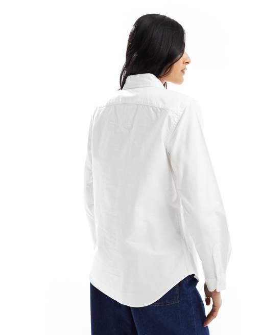Polo Ralph Lauren - Camicia Oxford bianca a maniche lunghe, 3 di 4