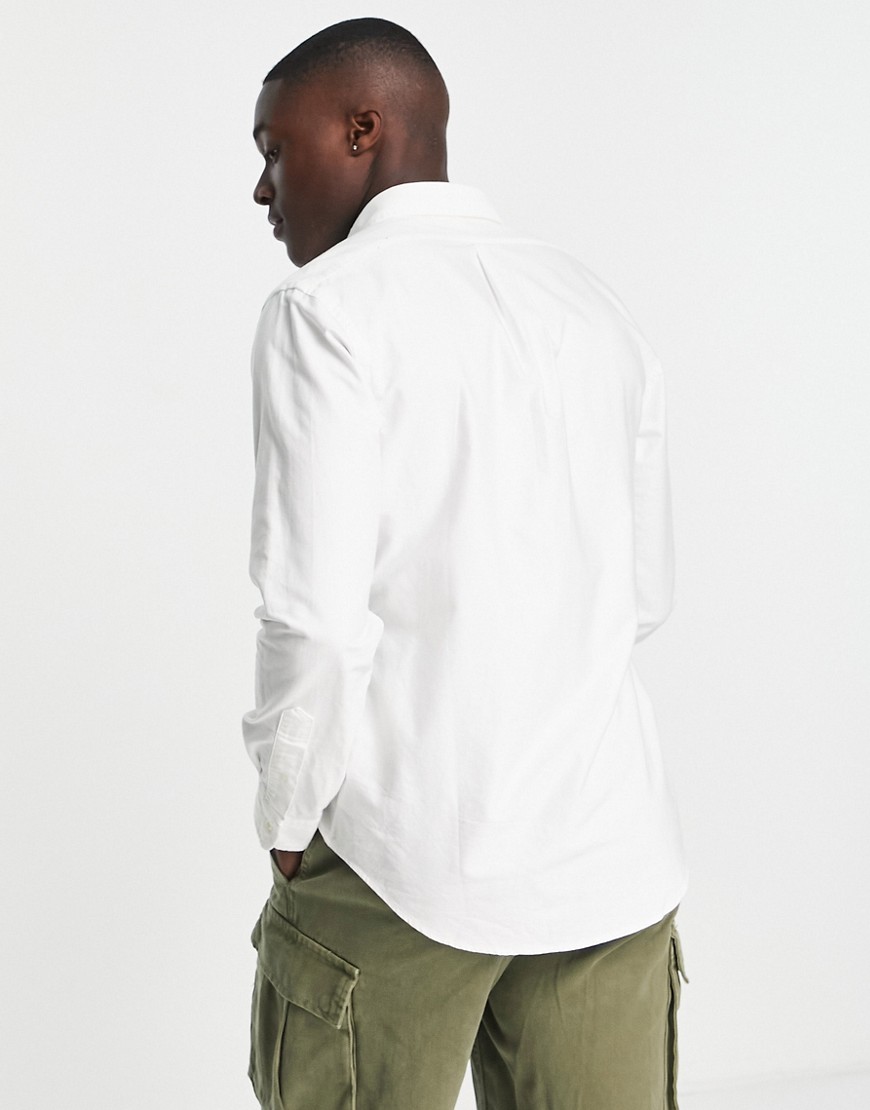Camicia Oxford slim bianca-Bianco - Polo Ralph Lauren Camicia donna  - immagine1