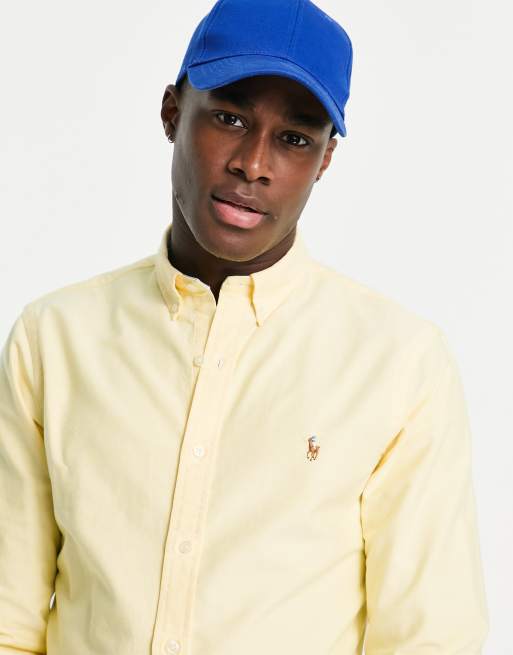 Polo gialla shop ralph lauren