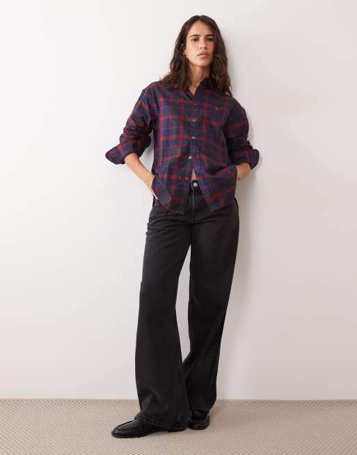 Polo Ralph Lauren camicia tartan rossa e nera, 2 di 4
