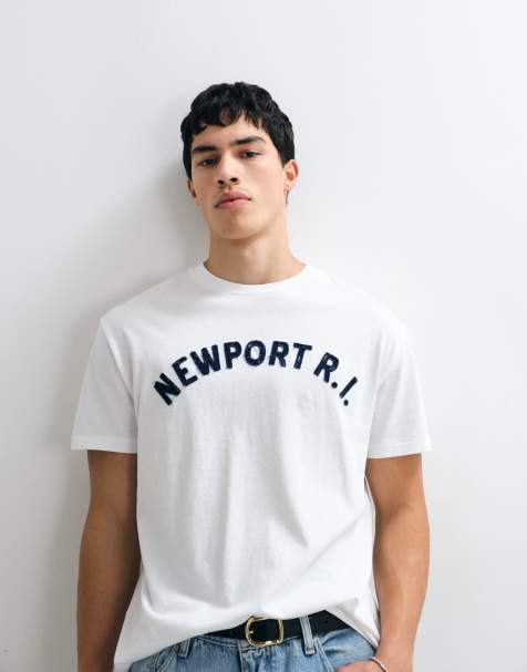 Polo Ralph Lauren - Camiseta blanca de corte clásico con logo de texto - view 1