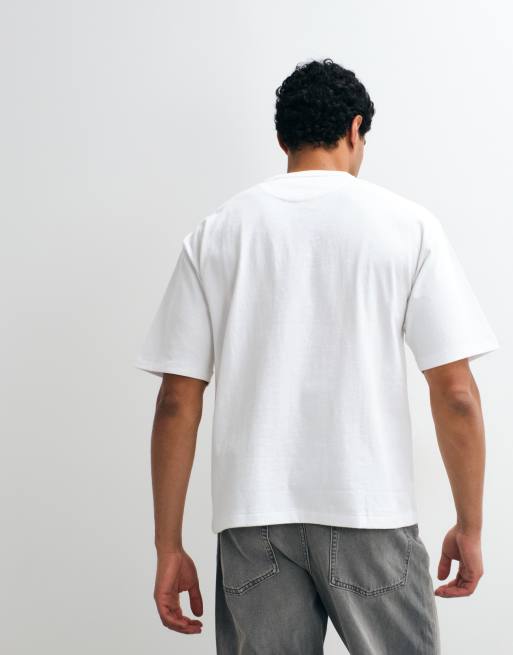 Polo Ralph Lauren - camiseta de corte relajado con logo icon en blanco, 4 de 5