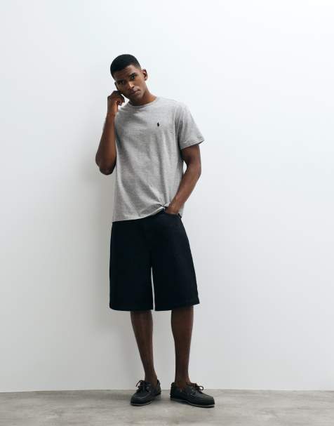 Polo Ralph Lauren - Camiseta gris clásica de manga corta con logo de icono - view 1