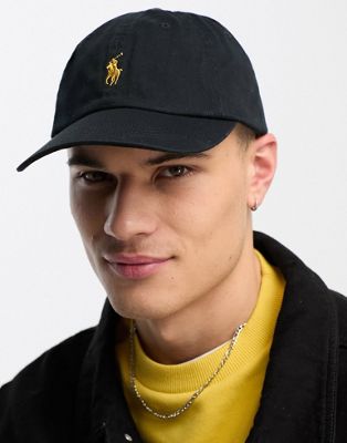 Polo Ralph Lauren cap in black with small logo