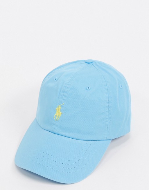 Polo Ralph Lauren cap in blue with contrasting logo