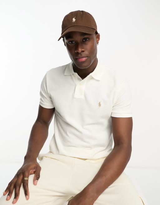 Brown ralph lauren store polo hat