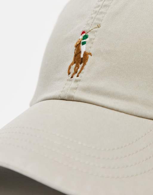 Polo Ralph Lauren cap in cream with small logo | ASOS