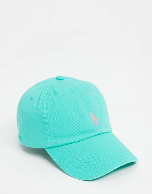 Polo Ralph Lauren cap in green with polo player logo