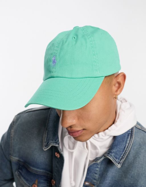 Polo Ralph Lauren cap in green with pony logo | ASOS