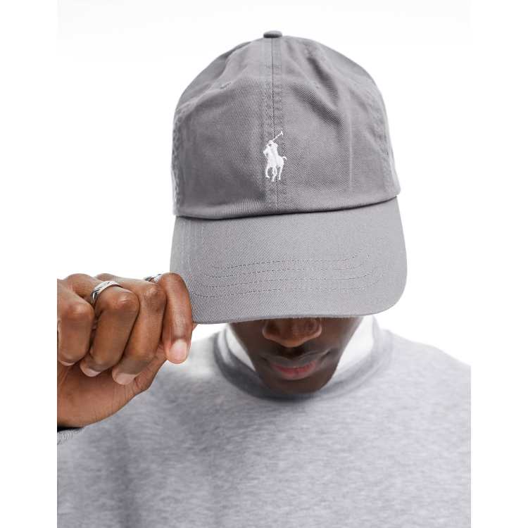 Polo Ralph Lauren Cap in grey with pony logo