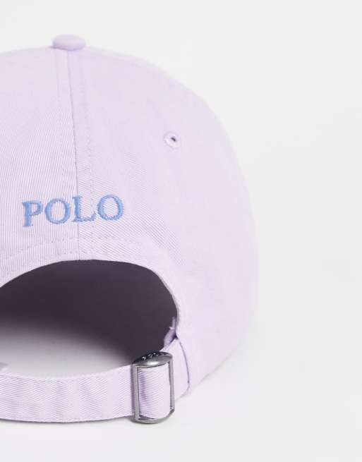 Purple polo hat with best sale yellow horse