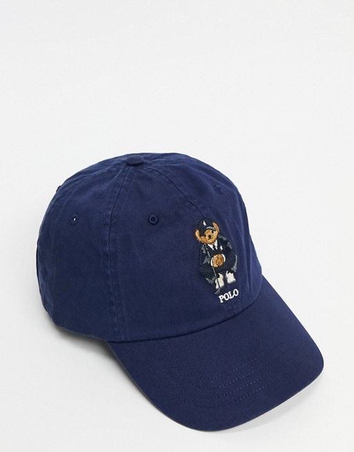 Polo Ralph Lauren cap in navy with golf bear