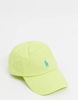 polo ralph lauren yellow cap