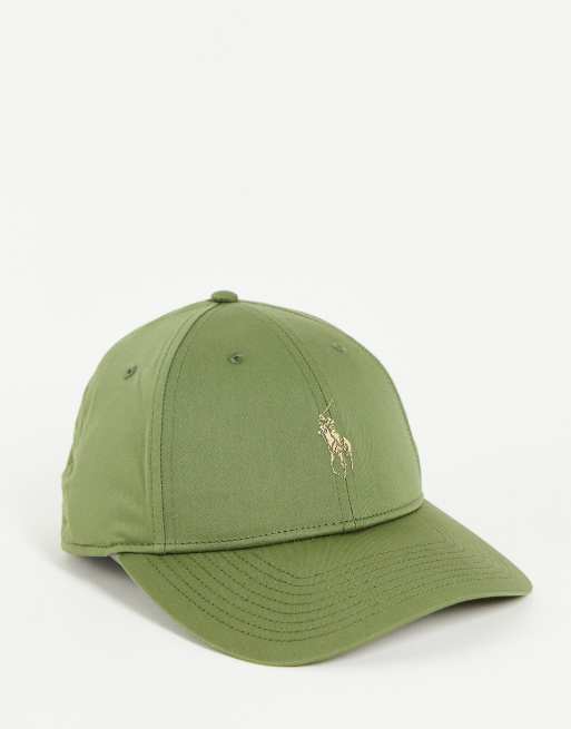 Polo Ralph Lauren cap in olive green with logo