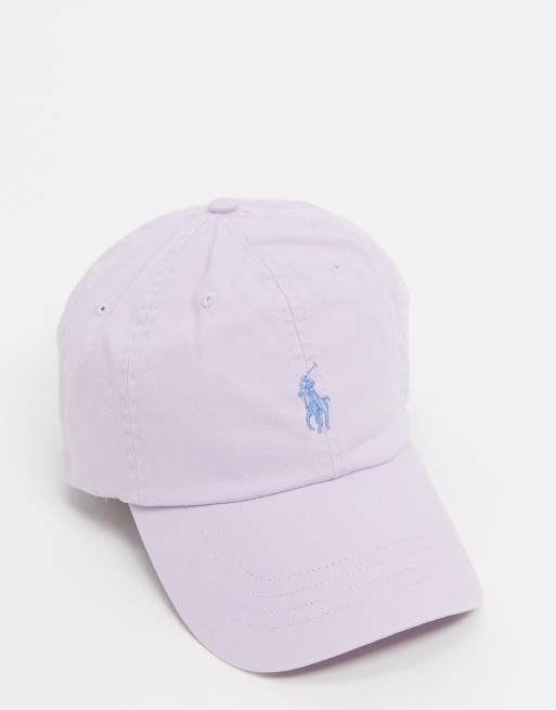 Polo Ralph Lauren cap in purple with polo logo