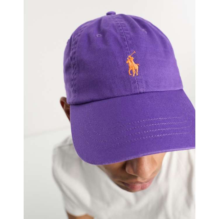 Purple cheap polo hat