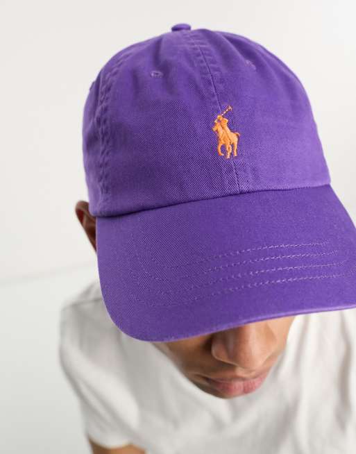 Polo Ralph Lauren cap in purple with pony logo