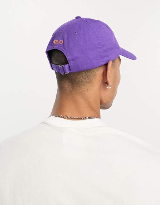 Polo Ralph Lauren cap in purple with pony logo | ASOS