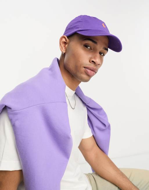 Polo Ralph Lauren cap in purple with pony logo | ASOS