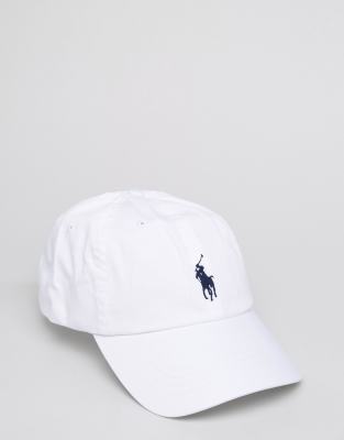 gorra ralph lauren blanca