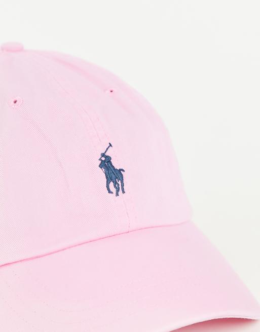 Polo Ralph Lauren cap in with pony logo in pink | ASOS Polo Ralph Lauren cap in with pony logo in pink | ASOS